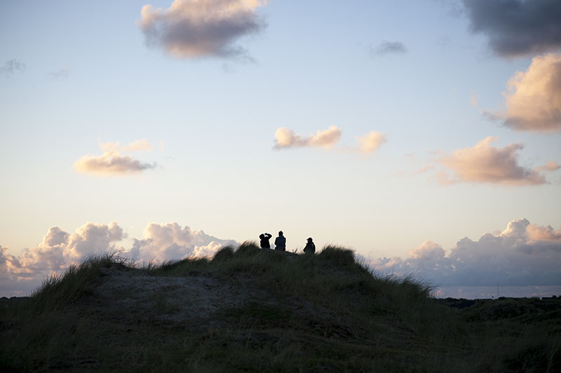 solnedgang Fanø Strand